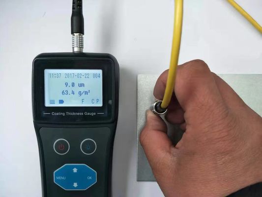 TG-6101 Przenośny miernik grubości powłoki sondy F/N 0-1500um Metalowy tester grubości folii farbowej z pomiarem gęstości i masy