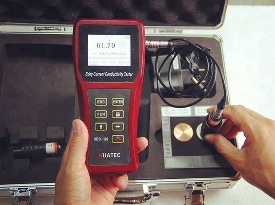 HEC-102 Metali nieżelaznych Przenośny miernik czystości przewodzenia elektrycznego prądu Eddy