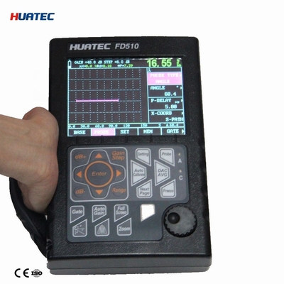 Automatyczna kalibracja Ultrasonic Flaw Detector Digital NDT Equipment Przenośny DAC AVG AWS